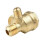 Brass 3-Port Male Thread Check Valve for Air Compressor 1PC 4