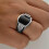 925 Silver Cubic Zirconia Wedding Ring Size 6-13 2