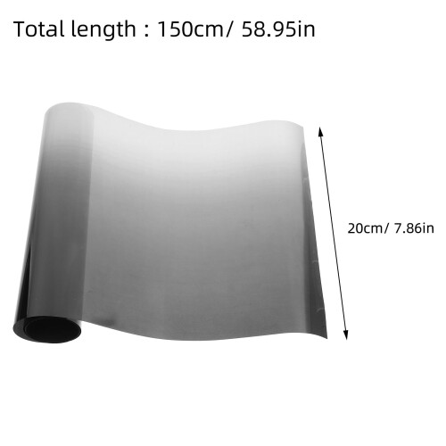 Black Tail Light Tint Film with Scraping Tool 1