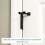 Hinge Pin Door Stopper Black Adjustable Heavy Duty 4 Pack 4