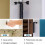 Hinge Pin Door Stopper Black Adjustable Heavy Duty 4 Pack 7