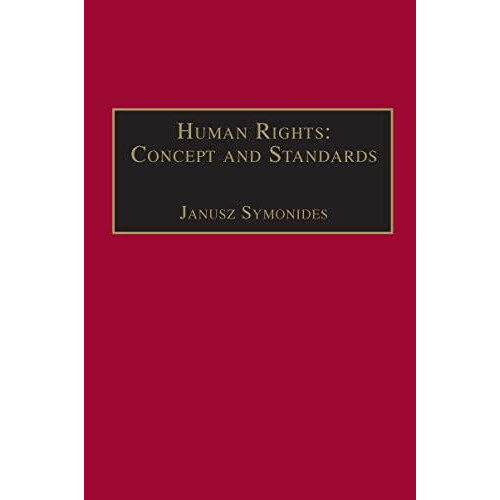 Human Rights Concept and Standards Paperback Book