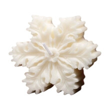 Christmas Aroma Candle Set Snowflake Scented 2 pcs