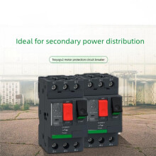 Schneider Electric Interruttore Automatico Trifase GV2-ME01 per Motori, Protezione Motore, Interruttore Anti-Cortocircuito.