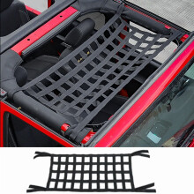 Roof Cargo Net Back Window Hammock for Jeep Wrangler TJ JK