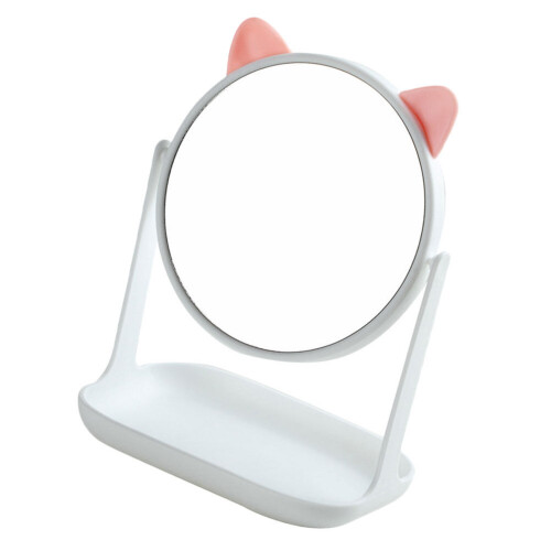 Kids Makeup Mirror Vanity Mirror 21.5 x 16 cm White