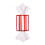 Red and White Christmas Candy Pendant Ornament 1