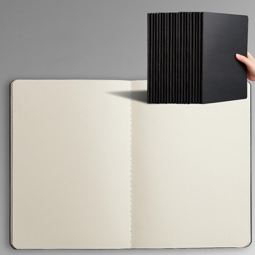 A5 Lined Journal Notebook 5.6 x 8.3 in Hardcover 200 Pages 2