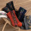 Floral Socks Vintage Embroidered Crew Sock Set 4