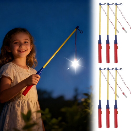 Glow Stick Party Lights LED Rods Flexible Durable 12 Pack 1