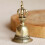 Brass Hand Bell Large for Weddings and Classroom Use 8