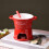 Chocolate Fondue Mug Ceramic Tealight Warmer 6