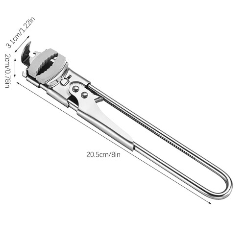 Stainless Steel Adjustable Jar Opener for Weak Hands 1