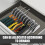 Modular Wrench Organizer Plastic Storage Rack 2 Pcs 6