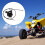 ROCKROK Thumb Oiler Gas Throttle Cable for 50cc 70cc 90cc 2