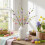 Artificial Floral Picks Easter Egg Design 12 pcs 2