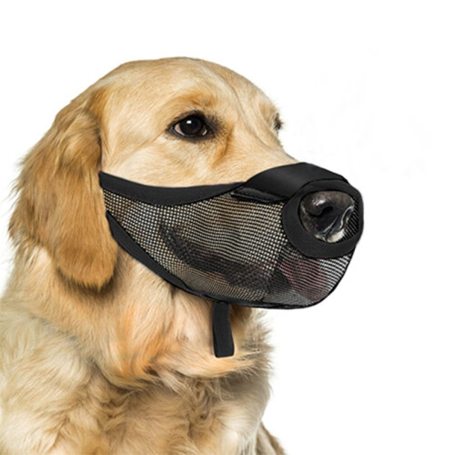 Adjustable Dog Muzzle Soft Mesh Breathable Small to Large