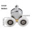 Curved Shower Door Rollers Set 4 pcs 23mm 25mm 5