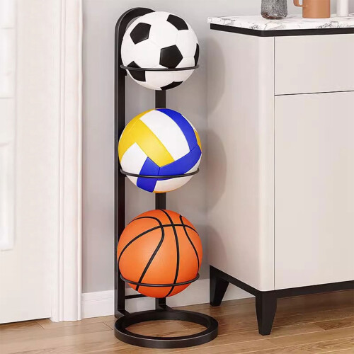 Basketball Storage Rack Rolling Vertical Stand 1 Pack 1