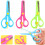 Safety Scissors Green Blunt Tip 1 Pair 3