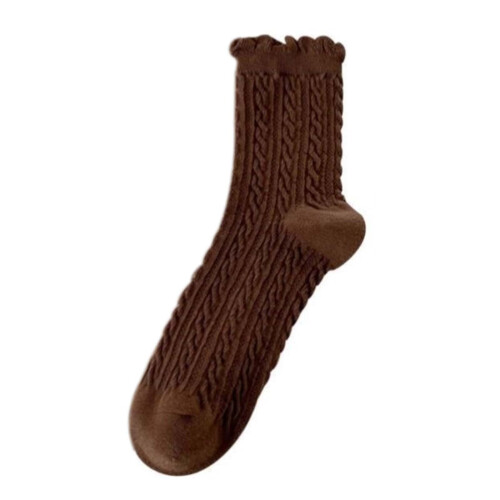 Women's Cotton Mid-Calf Ribbed Socks 3-Pack