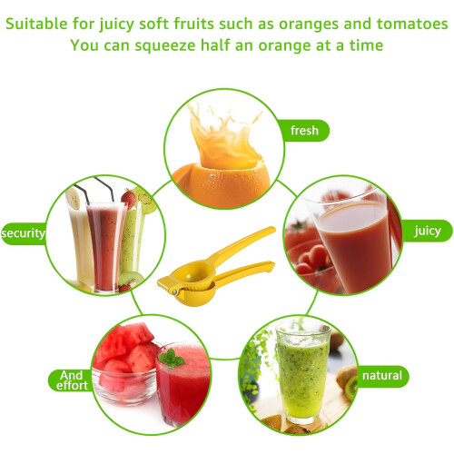 Lemon Squeezer Aluminum Alloy Manual Citrus Juicer 2