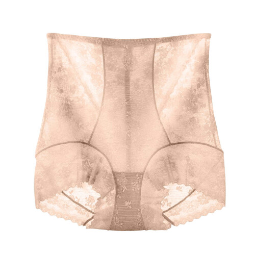 Tummy Control Shapewear Shorts Beige M