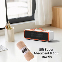 Portable Ceramic Heater with Safety Features for Home