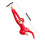 Hanging Monkey Plush Toy 23.6 Inch Red 4