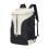 Badminton Backpack White Adjustable Multifunctional 1