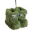 DAMAI Christmas Tree Plush Boot Ornaments Green Set 6 2