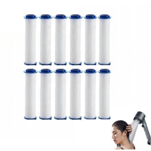 Showerhead Filter Cartridge PP Cotton 12 pcs 3.7 x 0.9 inch