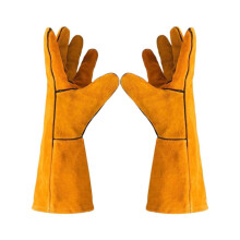 Cowhide Welding Gloves Thickened Double Layer Heat and Cut