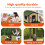 Dog Bark Deterrent Device Rechargeable 3 Modes 50 ft Range 4