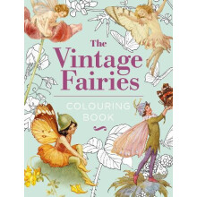 Vintage Fairies Colouring Book by Warwick Goble Hardcover Book