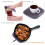 Oven Safety Mitts Heat Resistant Gray Cotton 4-Pack 2