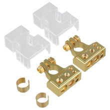 Battery Terminal Clamp Connector Set 2 pcs