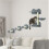 4 Piece Cat Shelf with Scratching Post, Wall-Mounted Cat Tree for Indoor Cat - Grey 4