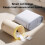 Plastic Bathroom Trash Can Rustproof Space-Saving 1pc 5