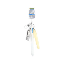 Nurse Accessories Set Retractable Badge Holder Pen Scissors