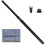 Adjustable Door Security Bar Heavy Duty with Nonslip Feet 1