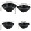 Plastic Ramen Bowl Anti-Slip Solid Color 1 pc 3