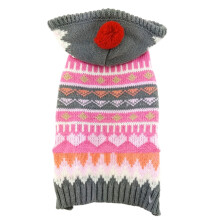 Dog Sweater Hooded Soft Knit Warm Winter Wear Small Medium