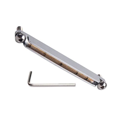 Acoustic Guitar Bridge Saddles Metal Adjustable 6-String