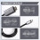Adaptateur USB C Vers  Compatible 8K 60Hz, Câble de Conversion Type C pour Téléphone, Ordinateur Portable, PC 2m 6
