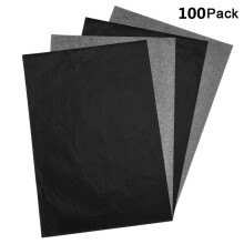Black Tracing Paper for Crafts, 100 Sheets