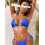 Black String Bikini Top for Women Triangle Swim Top 3