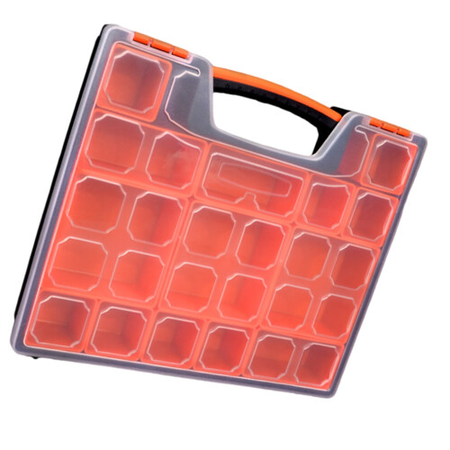 Workshop Organizer Container with Removable Dividers and