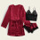 Women's Satin Nightgown Sleepwear 1 Piece 4