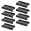 Black PVC Shelf Labels 8 pcs for Price Marking 5
